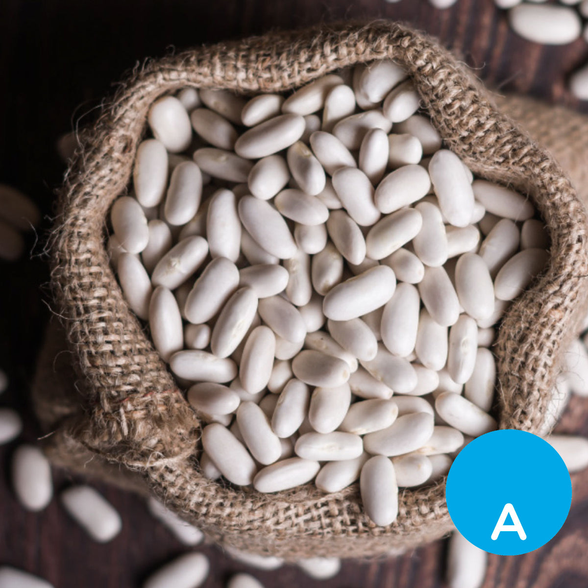 Porotos blancos x 500 g