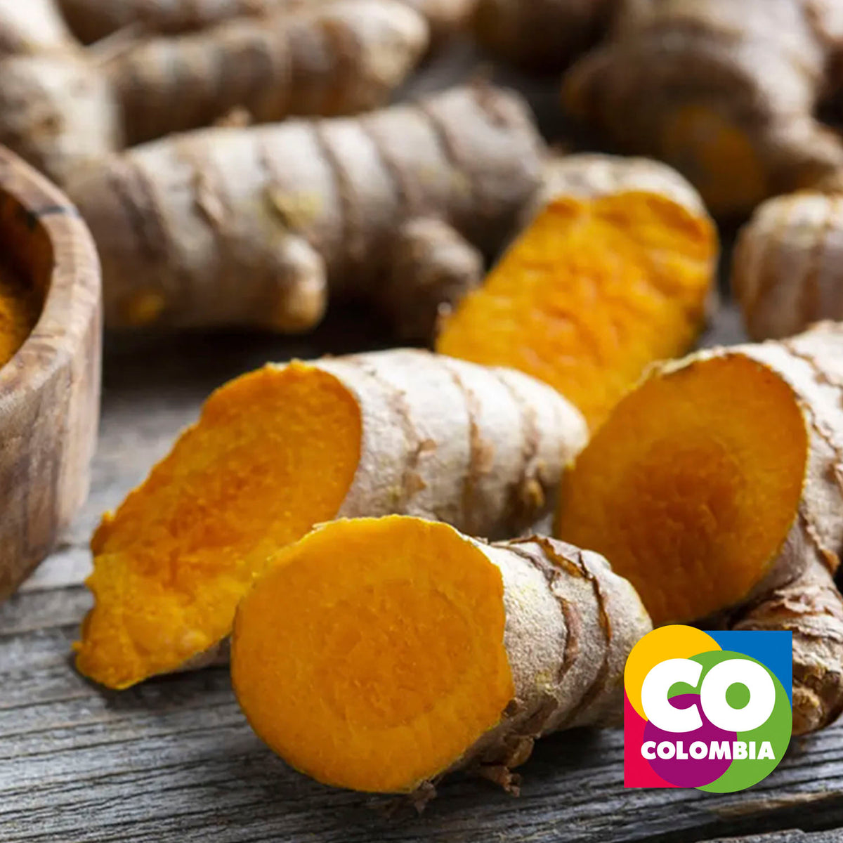 Cúrcuma en raíz x 500 g