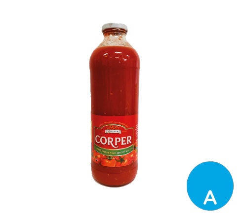 Tomate triturado en botella