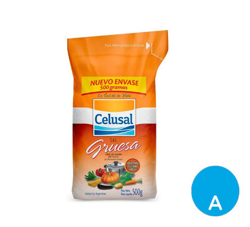 Sal gruesa x 500 g